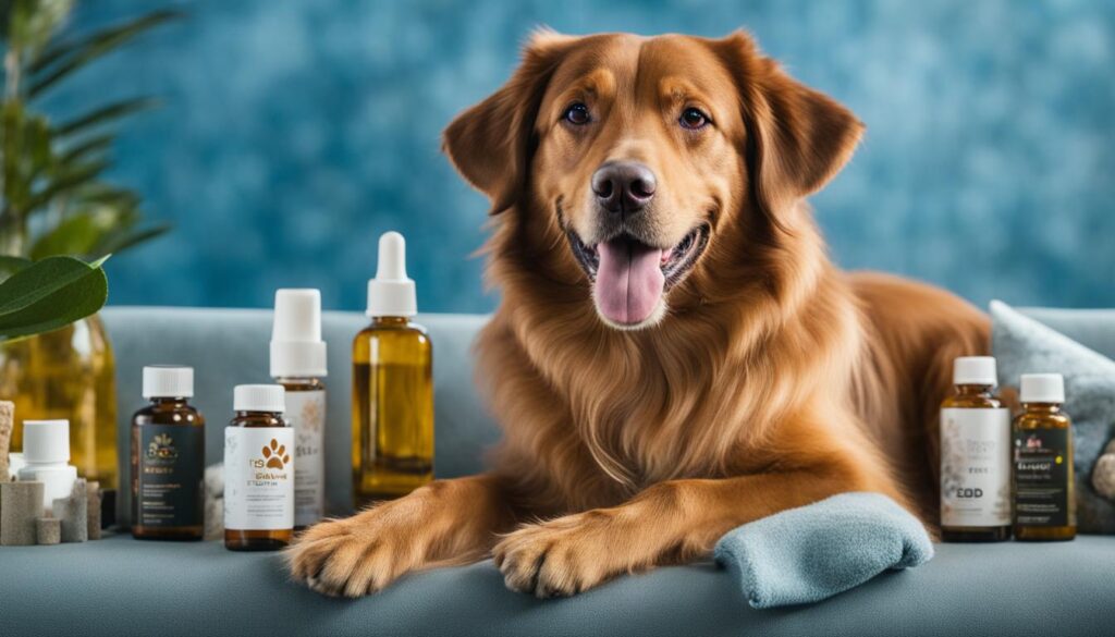CBD for dog anxiety relief