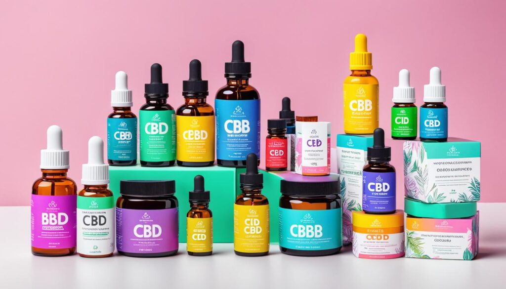 Variety of CBD Products for Depression and Anxiety